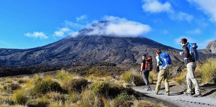 Guided tongariro outlet crossing